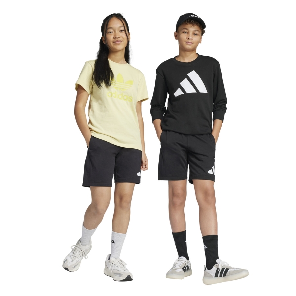 adidas Essentials 8in Shorts Junior - Black/White