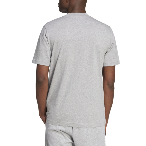 adidas Essentials T-Shirt - Medium Grey Heather/Black