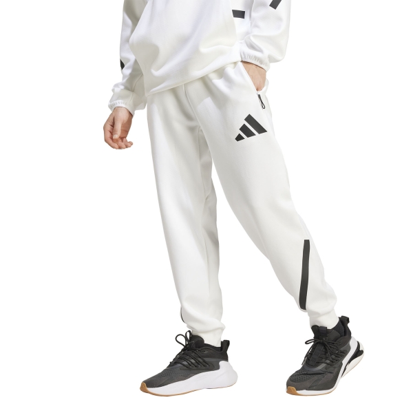 Men's Tennis Pants and Tights adidas Z.N.E. Pants  White JF2449