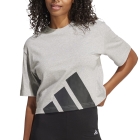 adidas Essentials T-Shirt - Medium Grey Heather/Black adidas Essentials T-Shirt - Medium Grey Heather/Black