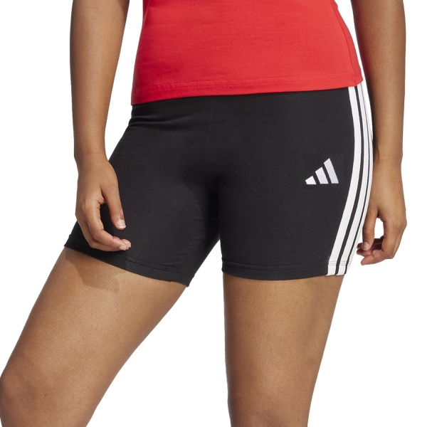 Skirts, Shorts & Skorts adidas Essentials 3 Stripes 5in Shorts  Black/White JE1223