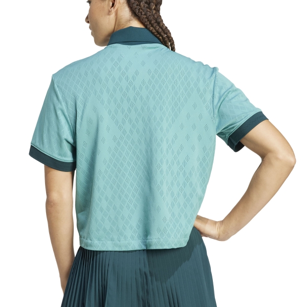 adidas Climacool Pro Polo - Powder Teal