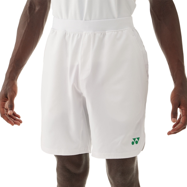Pantaloncini Tennis Uomo Yonex Club Pro 9in Pantaloncini  White TWM15197B