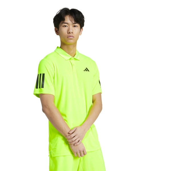 adidas 3 Stripes Club Polo - Lucid Lemon