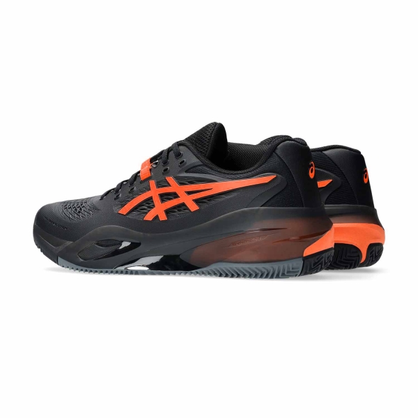Asics Gel Resolution X Clay - Black/Shocking Orange