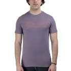Asics Logo Maglietta - Lavender Grey/Coral Reef