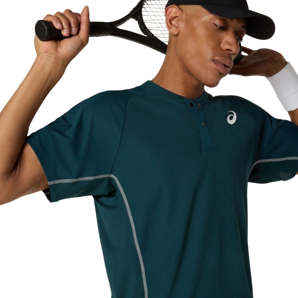 Asics Match Polo - Saxon Green