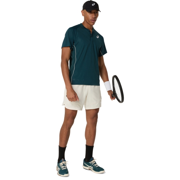 Asics Match Polo - Saxon Green
