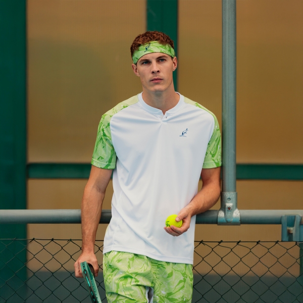 Australian Camo Ripple Polo - Bianco