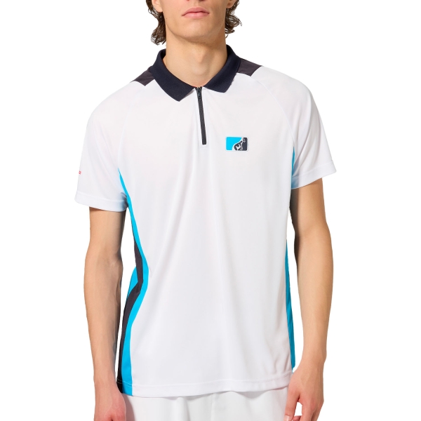 Polo Tennis Uomo Australian League Ace Web Polo  Bianco TEUPO0033002