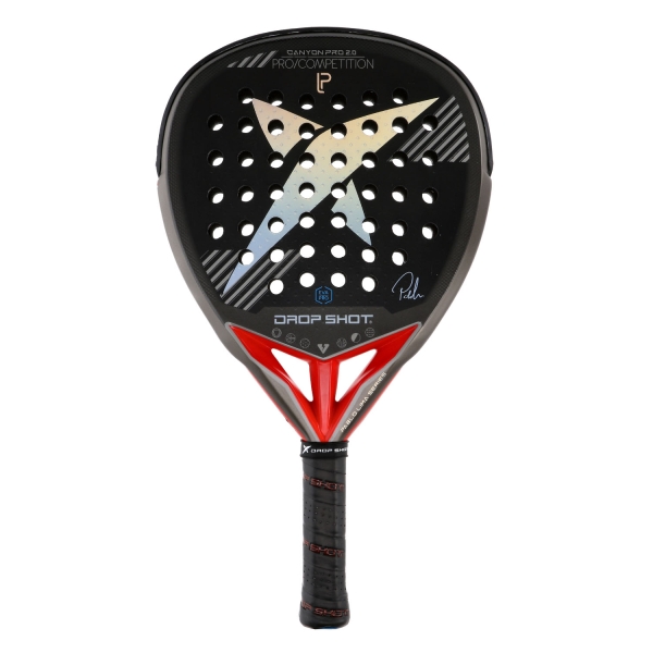 Racchetta Padel Drop Shot Pro Competition Drop Shot Drop Shot Canyon Pro 2.0 Padel  Black/Red  Black/Red DP304015