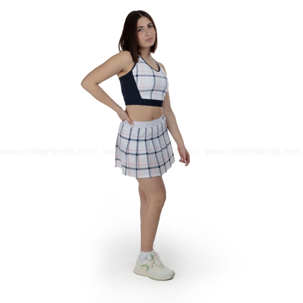 Fila Timea Top - White/Check Comb