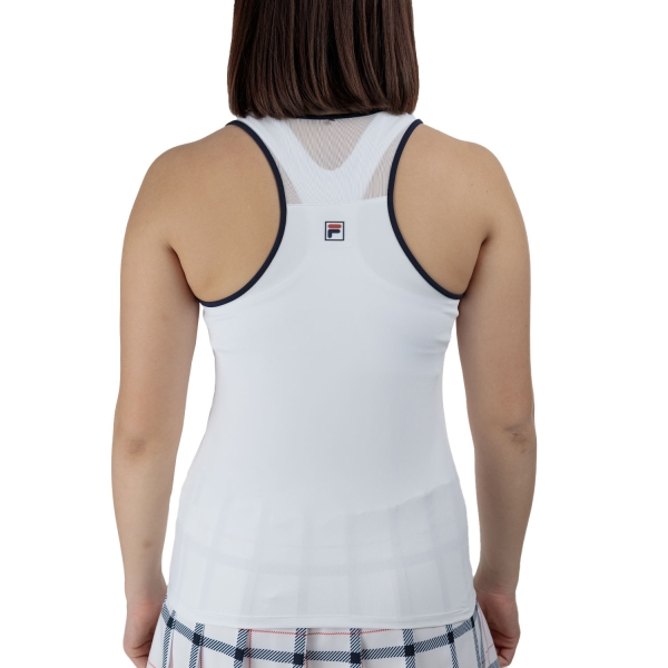 Fila Hilke Canotta - White/Check Comb