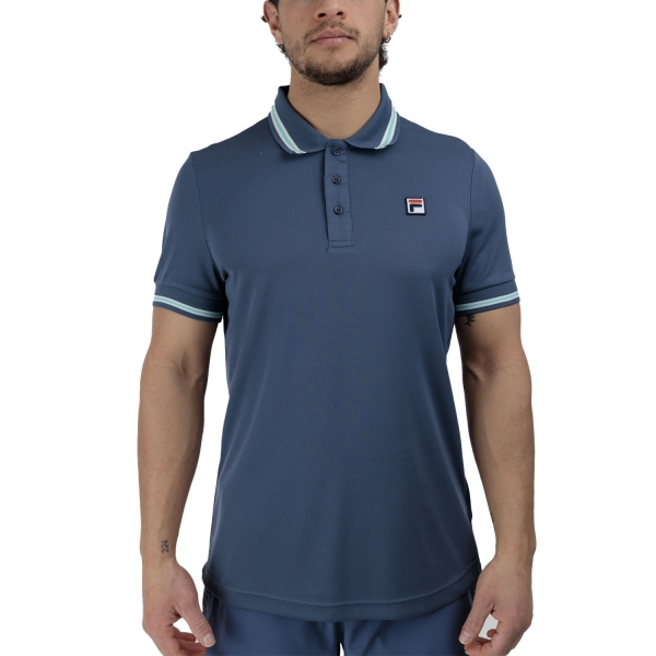 Polo Tennis Uomo Fila Piro Polo  Vintage Indigo FBM1311101610
