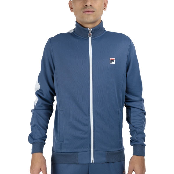 Giacche da Tennis Uomo Fila Manuel Giacca  Vintage Indigo/White FBM2410011614