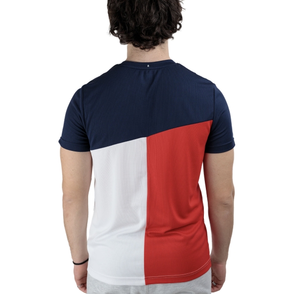 Fila Christian Maglietta - Navy/Red Comb