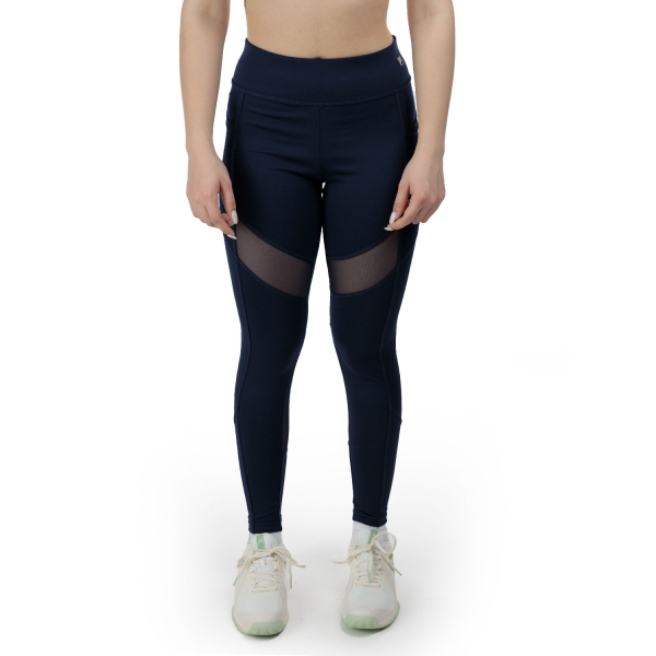 Pantaloni e Tights Tennis Donna Fila Larea Tights  Navy FLE2518031500