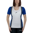 Head Club 25 Tech Logo Maglietta - Royal White
