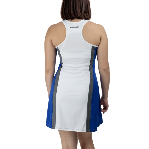 Head Club 25 Vestito - Royal Blue/White