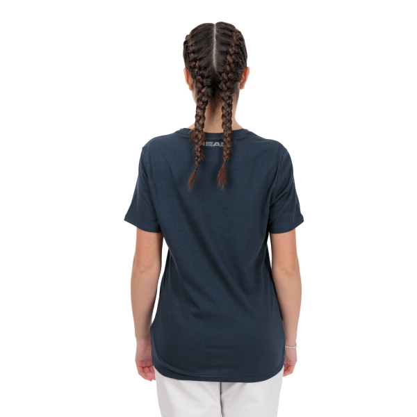 HEAD Club Lara Logo Camiseta - Navy
