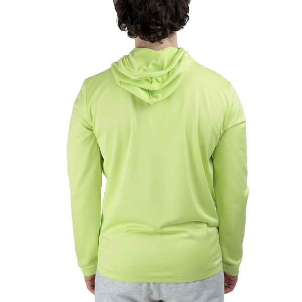 Head Topspin Hoodie - Lightlime/Teal