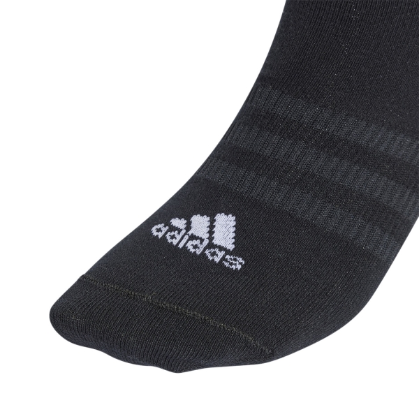 adidas Originals Logo x 3 Calze - Black/White