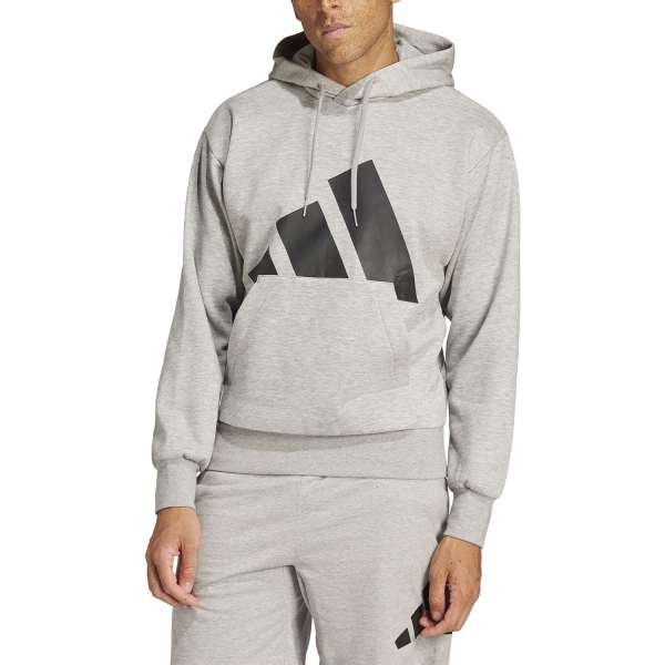 Maglie e Felpe Tennis Uomo adidas Essentials Felpa  Medium Grey Heather/Black IN6160