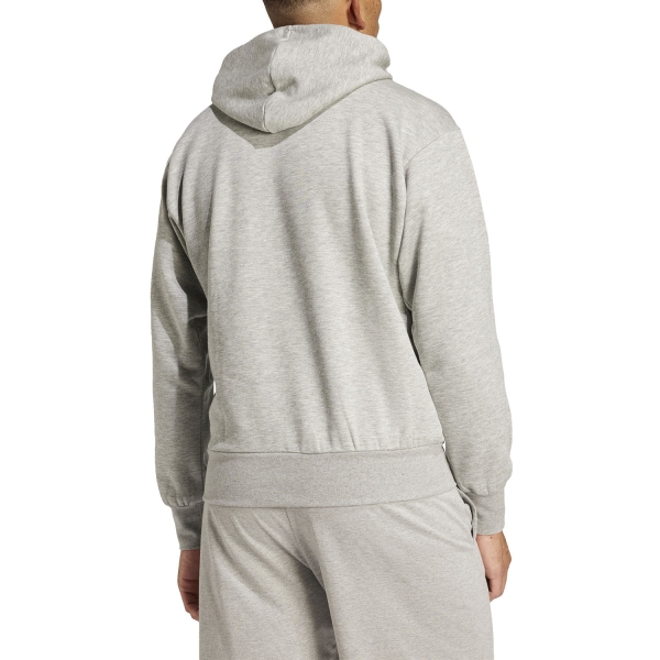 adidas Essentials Felpa - Medium Grey Heather/Black