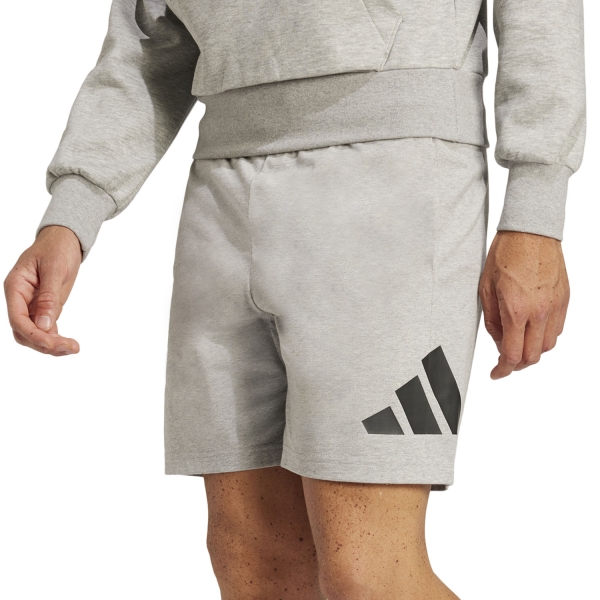 Men's Tennis Shorts adidas Essentials 8in Shorts  Medium Grey Heather/Black IS6908