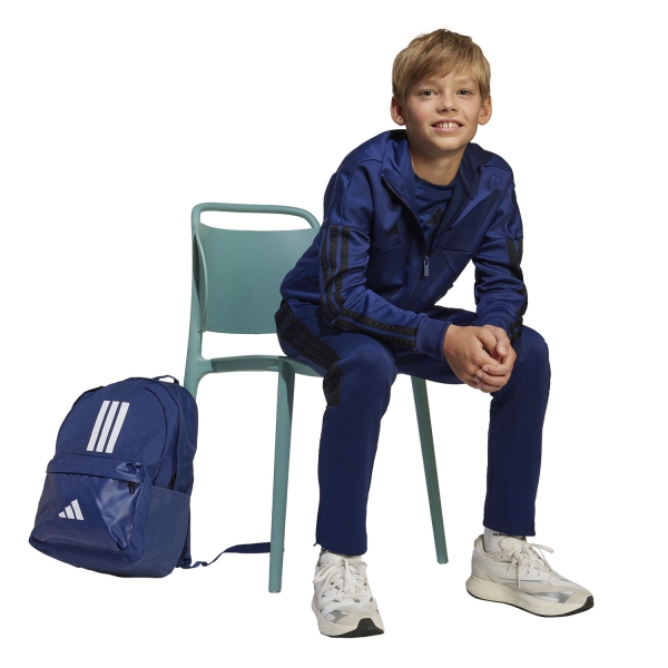 adidas Classic Three Stripes Mochila Niños - Dark Blue/White