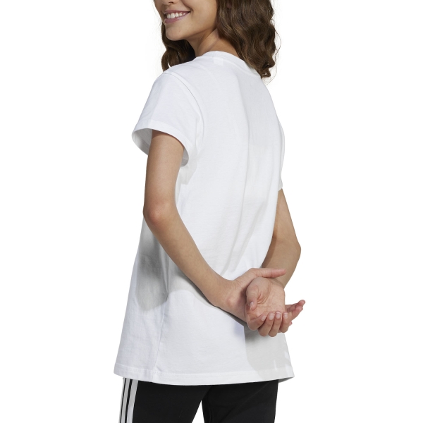 adidas Essentials Camiseta Niña - White/Black