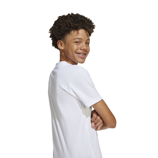 adidas Essentials T-Shirt Kids - White/Black