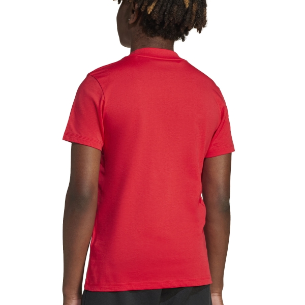 adidas Essentials T-Shirt Kids - Pure Ruby/Black