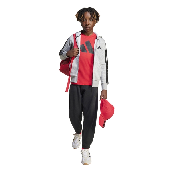 adidas Essentials T-Shirt Kids - Pure Ruby/Black