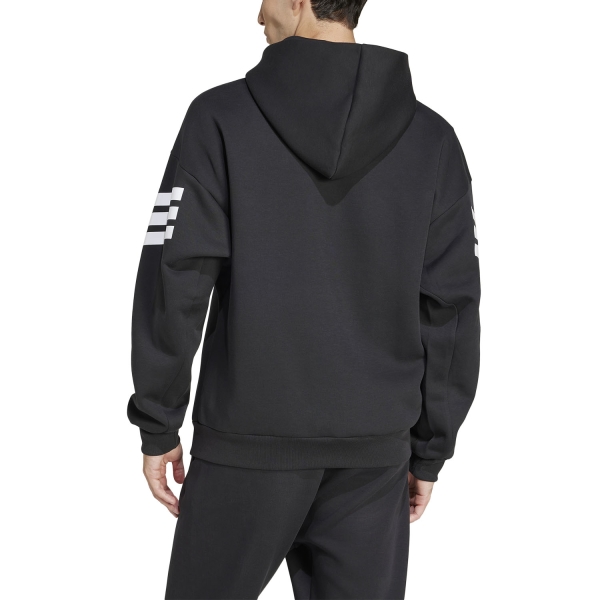adidas Future Icons Three Stripes Hoodie - Black