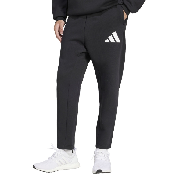 Pantalones y Tights Tenis Hombre adidas Future Icons 3 Bar Pantalones  Black JD4910