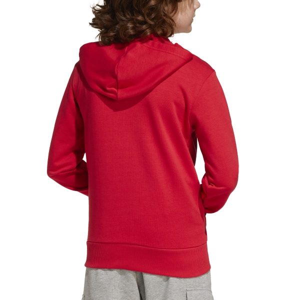 adidas Essentials Hoodie Kids - Pure Ruby/Black