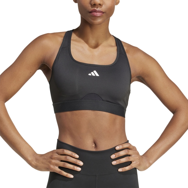 Woman Bra and Underwear adidas Powerreact Sports Bra  Black JG1406