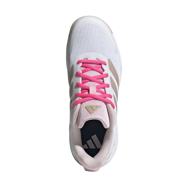adidas Ubersonic Niños - Off White/Silver Metallic/Powder Plum