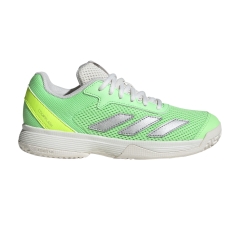 adidas Courtflash Bambini - Pure Teal/Silver Metallic/Lucid Lemon