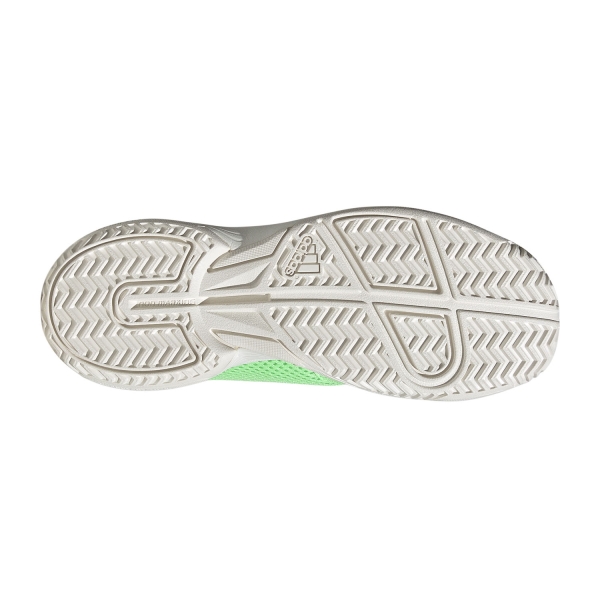 adidas Courtflash Niños - Pure Teal/Silver Metallic/Lucid Lemon