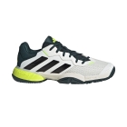 adidas Barricade Junior - Off White/Core Black/Aurora Ivy