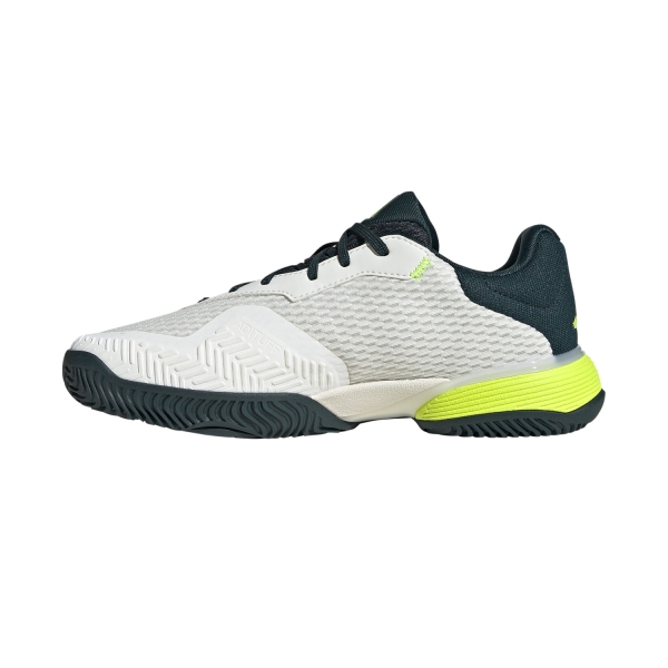 adidas Barricade Niños - Off White/Core Black/Aurora Ivy