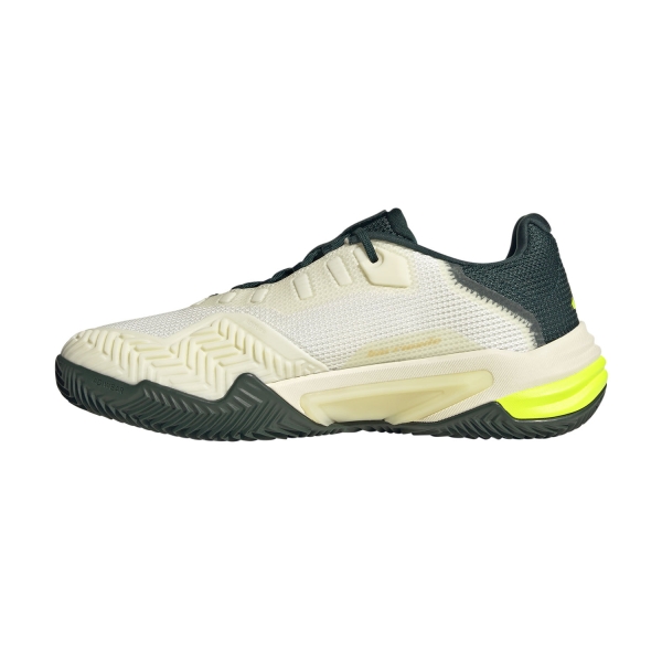 adidas Barricade 13 Clay - Off White/Core Black/Aurora Ivy