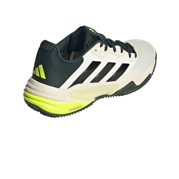 adidas Barricade 13 Clay - Off White/Core Black/Aurora Ivy