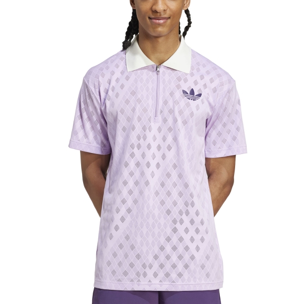 Men's Tennis Polo adidas Climacool+ Polo  Powder Plum JL9676