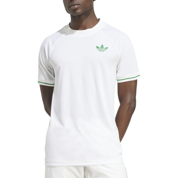 Maglietta Tennis Uomo adidas Climacool+ Pro Maglietta  White JM1161