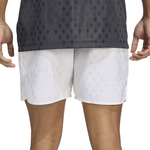 adidas Club Climacool Graphic 7in Pantaloncini - White/Dash Grey