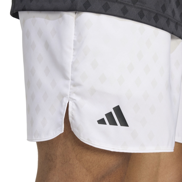 adidas Club Climacool Graphic 7in Pantaloncini - White/Dash Grey