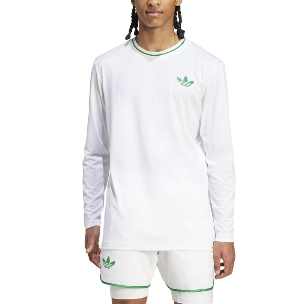 Men's Tennis Shirts and Hoodies adidas Climacool Pro Shirt  White JM4330